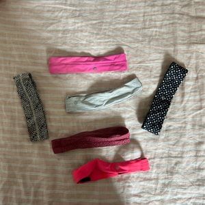 Assorted lululemon headbands